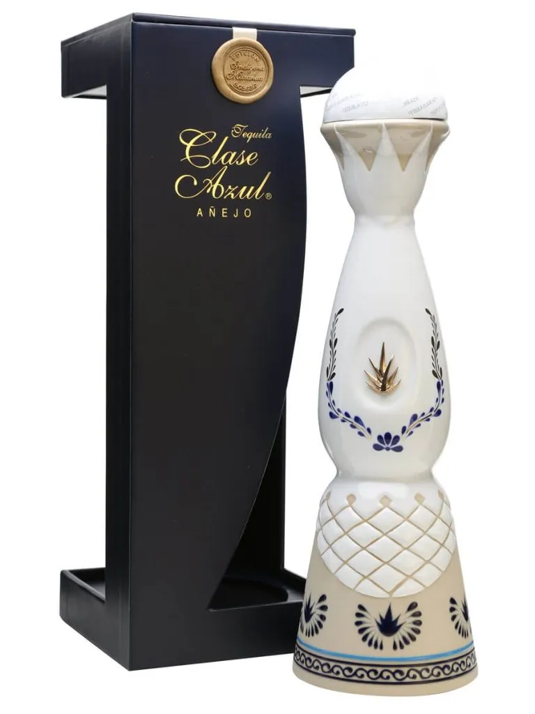 Clase Azul Añejo Tequila 750ml hand-painted ceramic decanter