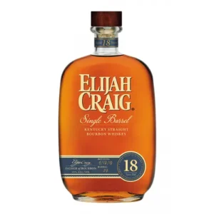 Elijah Craig 18 Year Old Single Barrel Kentucky Straight Bourbon bottle
