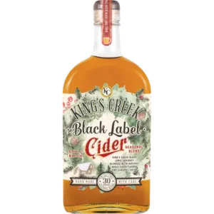 King's Creek Black Label Tennessee Whiskey Cider 750ml bottle